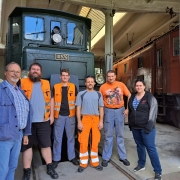La rotonde de la gare de St-Maurice livre certains de ses secrets...